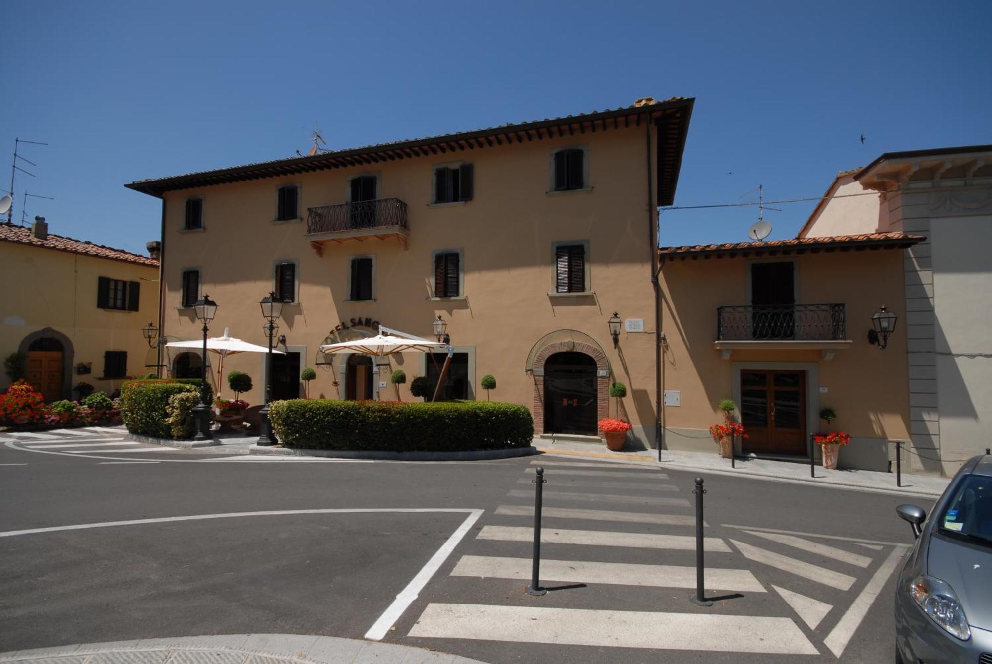 Sangallo Hotel Monte San Savino Zewnętrze zdjęcie